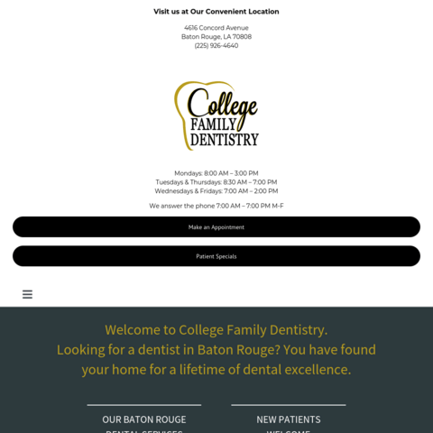 collegefamilydentistry.com
